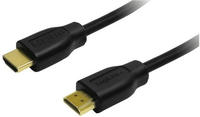 LogiLink HDMI Anschlusskabel HDMI-A Stecker, HDMI-A Stecker 1.50 m Schwarz CH0036 4K