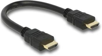 DeLock Kabel High Speed HDMI Ethernet - A Stecker / Stecker 25 cm (83352)