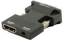 MicroConnect HDMIVGAAUDIOB VGA (D-Sub) HDMI + Audio Schwarz Schnittstellenkabeladapter (HDMIVGAAUDIOB)