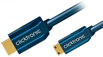 Clicktronic 70324 Mini-HDMI Adapterkabel (5,0m)