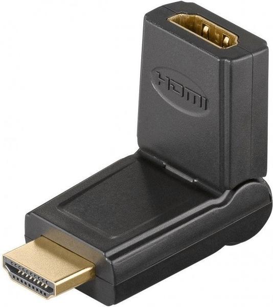 Goobay 51721 HDMI-Adapter, HDMI A-Buchse > HDMI A-Stecker, Schwarz