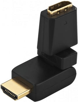Goobay 60757 HDMI-Adapter, HDMI Standard-Buchse (Typ A), Schwarz