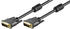 Goobay 93951 DVI-D FullHD Kabel Dual Link, Schwarz, 15 m