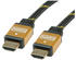 Roline Gold HDMI High Speed Kabel mit Ethernet (10,0m)