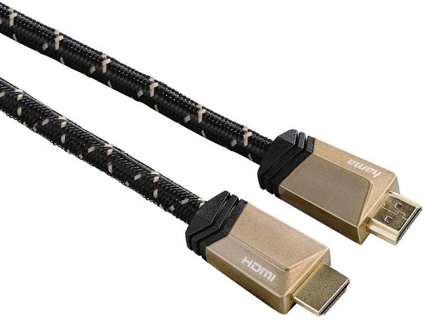 Hama Ultra High Speed HDMI-Kabel, Stecker-Stecker, 8K, Metall, Ethernet 2m