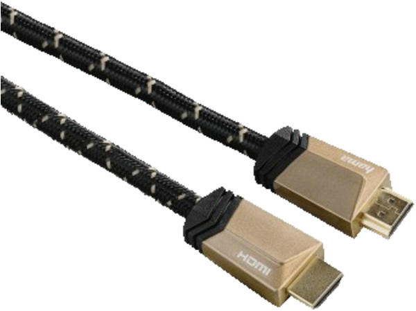 Hama Ultra High Speed HDMI-Kabel, Stecker-Stecker, 8K, Metall, Ethernet 1m