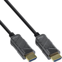 InLine&reg; HDMI AOC Kabel, Ultra High Speed 8K4K, schwarz, 15m Kabel (8K4K)