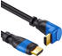 deleyCON HDMI 90 Grad Winkel Kabel 1m