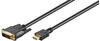 Goobay HDMI auf DVI-D Kabel 51581 Typ A / DVI-D Stecker 3m schwarz