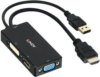 Lindy HDMI auf DisplayPort, DVI & VGA Konverter (38182)