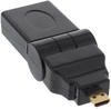 InLine 17690L, InLine - HDMI-Adapter - 19 pin micro HDMI Type D männlich zu...