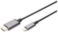 Digitus USB-C - HDMI Video-Adapterkabel, UHD 4K / 30 Hz