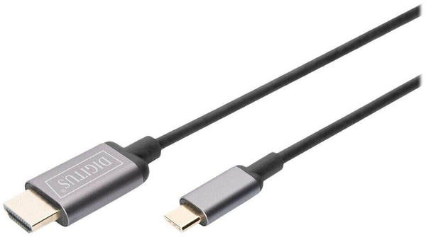 Digitus HDMI Kabel Cable adaptador de vídeo USB-C™ - HDMI® UHD 4K /