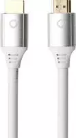 Oehlbach HDMI Anschlusskabel HDMI-A Stecker, HDMI-A Stecker 2.00 m Wei&szlig; D1C92491 8K