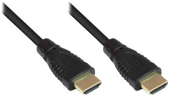 Good Connections High Speed HDMI Kabel mit Ethernet 4514-005 0,5m schwarz