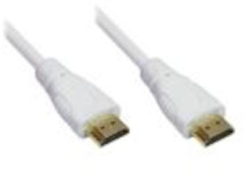 Good Connections High Speed HDMI Kabel mit Ethernet 4514-005W 0,5m weiß