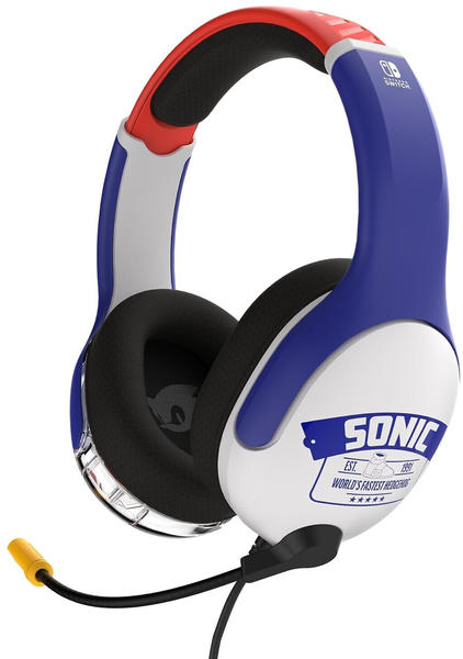 PDP Nintendo Switch Realmz Wired Headset - Sonic: Go Fast