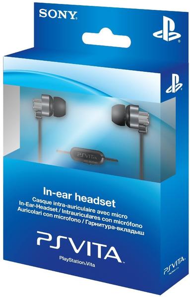 Sony PS Vita In-Ear-Headset schwarz