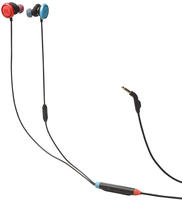 JBL QUANTUM 50, 3,5-mm kabelgebundene In-Ear-Gaming-Kopfh&ouml;rer, Nintendo, Blau & Rot