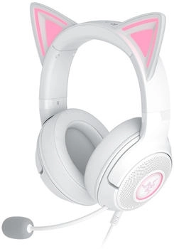 Razer Kraken Kitty Edition v2 (Ovale Ohrmuscheln) weiß