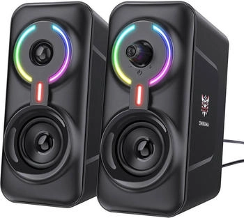 Onikuma für Gaming X28 Schwarz (Kabelgebunden), Gaming Headset, Schwarz