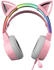 Onikuma Gaming headphones X15Pro Pink Cat's Ears (Kabelgebunden), Gaming Headset, Pink