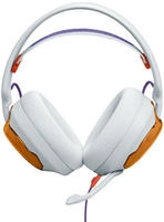 JBL Quantum 250 Gaming-Kabelkasten-Over-Ear-Headset, hellblau und orange