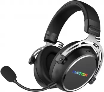 Hator Hypergang 3 Wireless (Kabellos), Gaming Headset, Schwarz