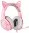 Onikuma K9 RGB-Gaming-Kopfhörer Pink (Kabelgebunden), Gaming Headset, Pink
