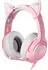 Onikuma K9 RGB-Gaming-Kopfhörer Pink (Kabelgebunden), Gaming Headset, Pink