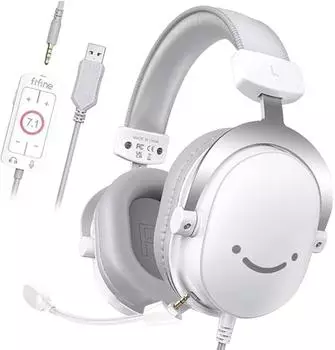 FIFINE Gaming headset White