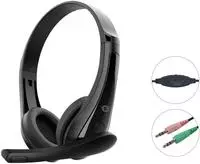 Conceptronic POLONA06B3T Stereo-Headset 3,5 mm, Ger&auml;uschreduzierendes Mikrofon,