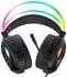 Wozinsky WSG-1118 Wired Gaming Headphones with Microphone and RGB Backlight - Black