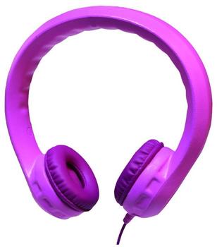 LogiLink gepolsterter kindersicherer Kopfhörer rosa (HS0046)