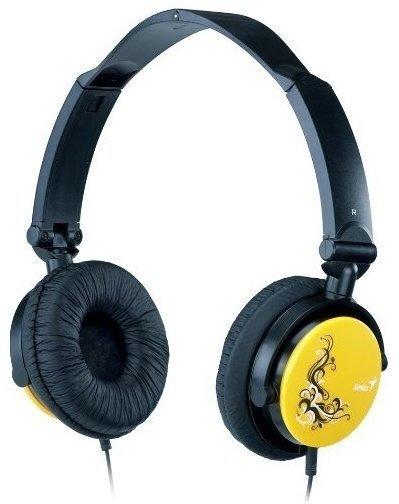 Genius Gmbh HS-410F Headset schwarz/gelb
