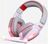 KOTION EACH G4000 Gaming Headset weiß/rosa