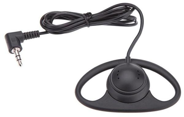 SODIAL Mono Kopfhoerer Headphone Headset Dual Channel Ohrhoerer 3,5 mm Klinkenstecker fuer Laptop PC Skype VoIP ICQ