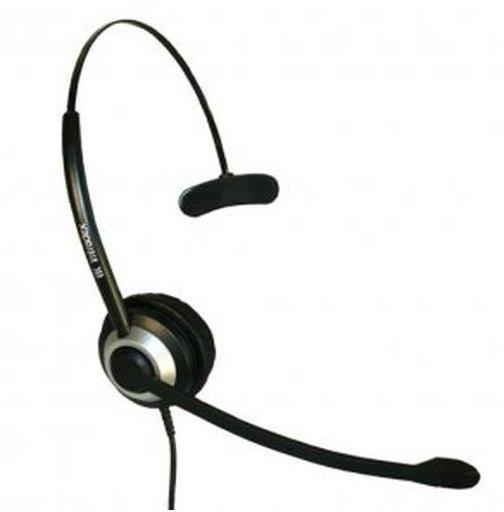 IMTRADEX Bundle Headset inkl. NoiseHelper: BasicLine TM Headset monauraleinohrig für Ericsson - Business Line D 3203 Executive Telefon, kabelgebunden mit NC, ASP + NoiseHelper, Kontrolle und optische Anzeige von Lautstärke