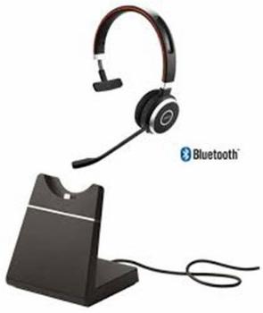 JABRA Evolve 65 MS mono - Headset - On-Ear - drahtlos - Bluetooth