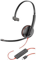 HP Poly Poly Blackwire C3210 USB-C - 3200 Series - Headset - On-Ear - kabelgebunden -