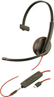 HP Poly Poly Blackwire C3215 USB-C - 3200 Series - Headset - On-Ear - kabelgebunden -