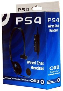 ORB PS4 Wired Chat Headset