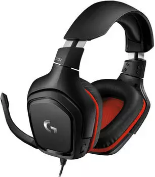 Logitech G332 schwarz/rot