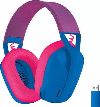 Logitech G435 Blau und Himbeerfarben