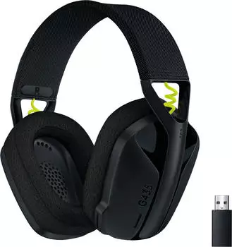 Logitech G435 Schwarz und Neongelb