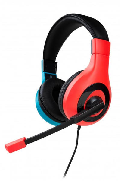 Bigben Nintendo Switch Wired Stereo Headset rot/blau