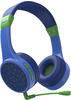 Hama 00184111, Hama Teens Guard Kinder On Ear Headset Bluetooth Stereo Blau Headset,