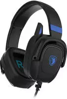 Sades Gaming-Headset "Zpower SA-732 Gaming Headset, schwarz/blau, USB, kabelgebunden"