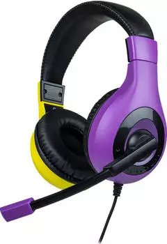 Bigben Nintendo Switch Wired Stereo Headset lila/gelb