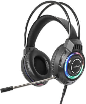 Manhattan RGB LED Over-Ear USB Gaming-Headset